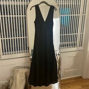 Rumored silk midi dress